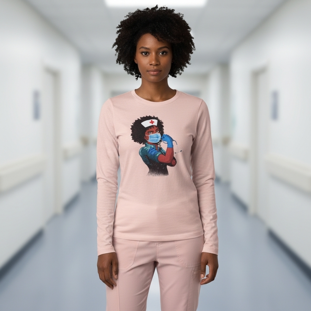 "Nurse" Bella + Canvas Long Sleeve Shirt